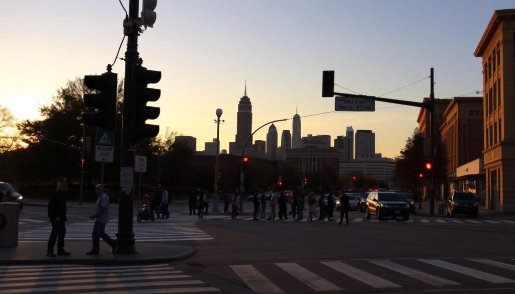 Cleveland crosswalk accident prevention