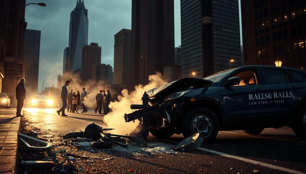 car crash steps