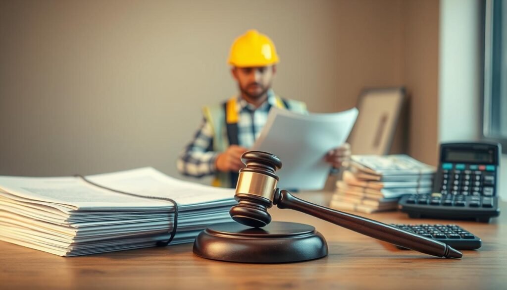 construction accident compensation elements